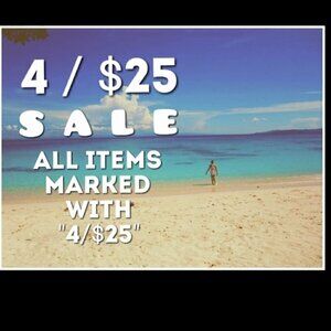 🌻4 / $25 SALE 🌻 NEW ITEMS ADDED DAILY🍍